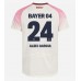 Bayer Leverkusen Aleix Garcia #24 Bortedrakt 2025-26 Korte ermer